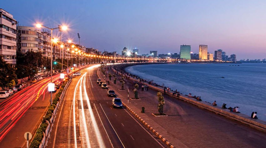 Marine Drive, Mumbai City, Maharashtra - Vushii.com